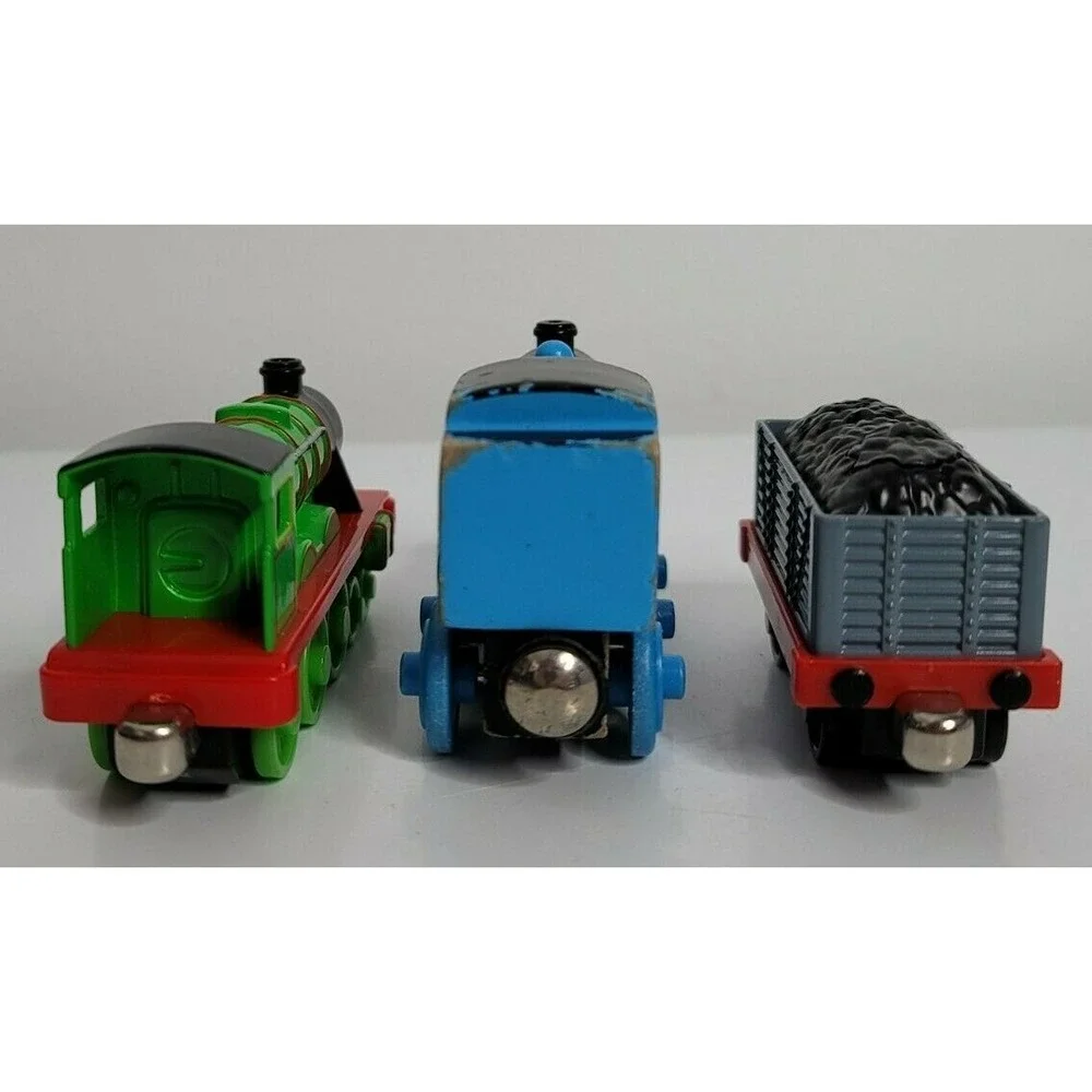 3 Thomas Tank and Friends Trains Lot Metal Wood Henry Talking Troublesome Truck